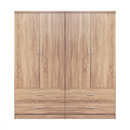 ΣΕΤ 2 ΤΜΧ ΝΤΟΥΛΑΠΑ 4ΦΥΛΛΗ ΜΕ 4 ΣΥΡΤΑΡΙΑ SONAMA 160X42X181 HM11349.02
